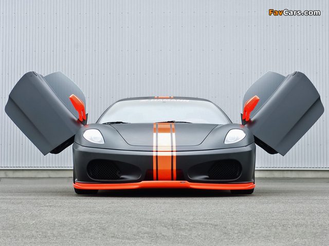 Hamann Ferrari F430 Black Miracle 2007 wallpapers (640 x 480)