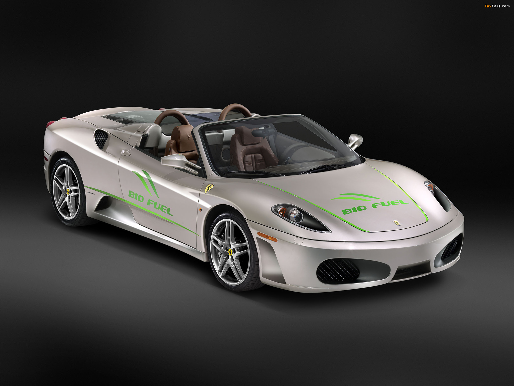 Ferrari F430 Spider Biofuel Concept 2008 images (2048 x 1536)