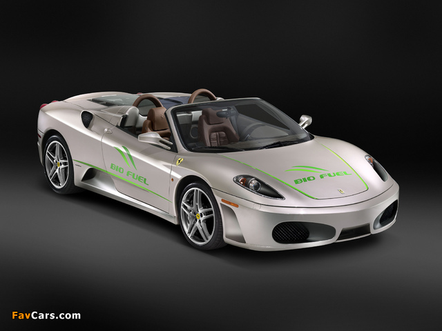 Ferrari F430 Spider Biofuel Concept 2008 images (640 x 480)