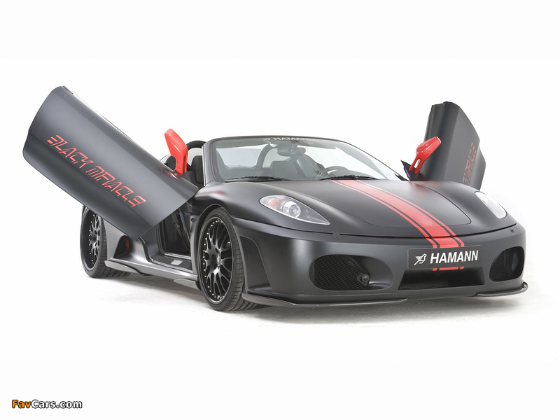 Hamann Ferrari F430 Black Miracle Spider 2008 photos (800 x 600)