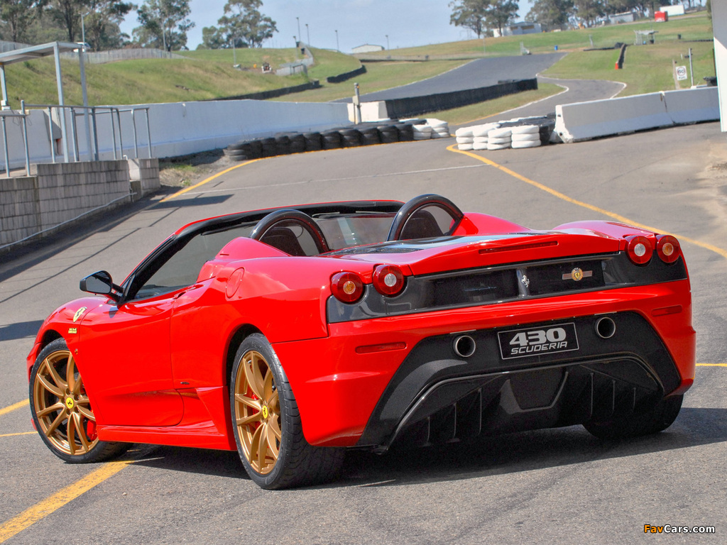 Ferrari Scuderia Spider 16M 2008 pictures (1024 x 768)