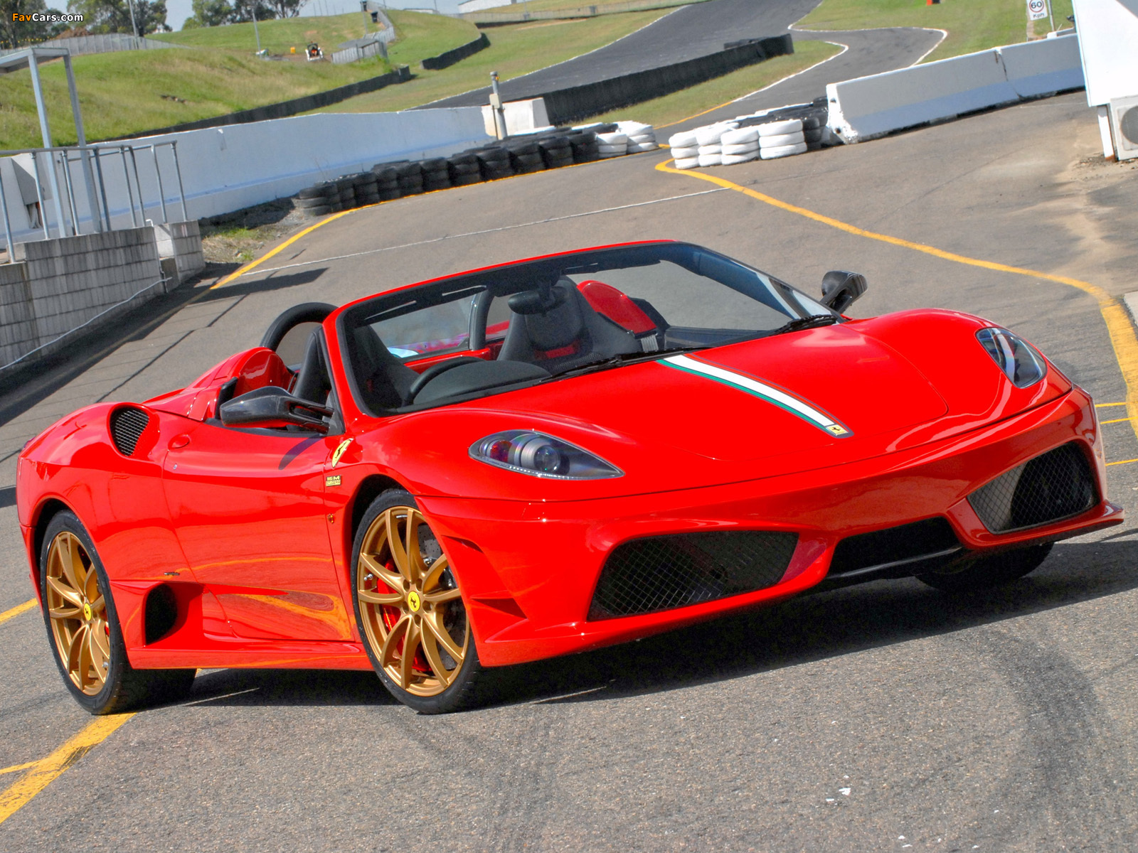 Ferrari Scuderia Spider 16M 2008 wallpapers (1600 x 1200)