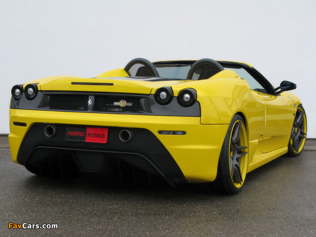 Novitec Rosso Ferrari Scuderia Spider 16M 2009 images (640 x 480)