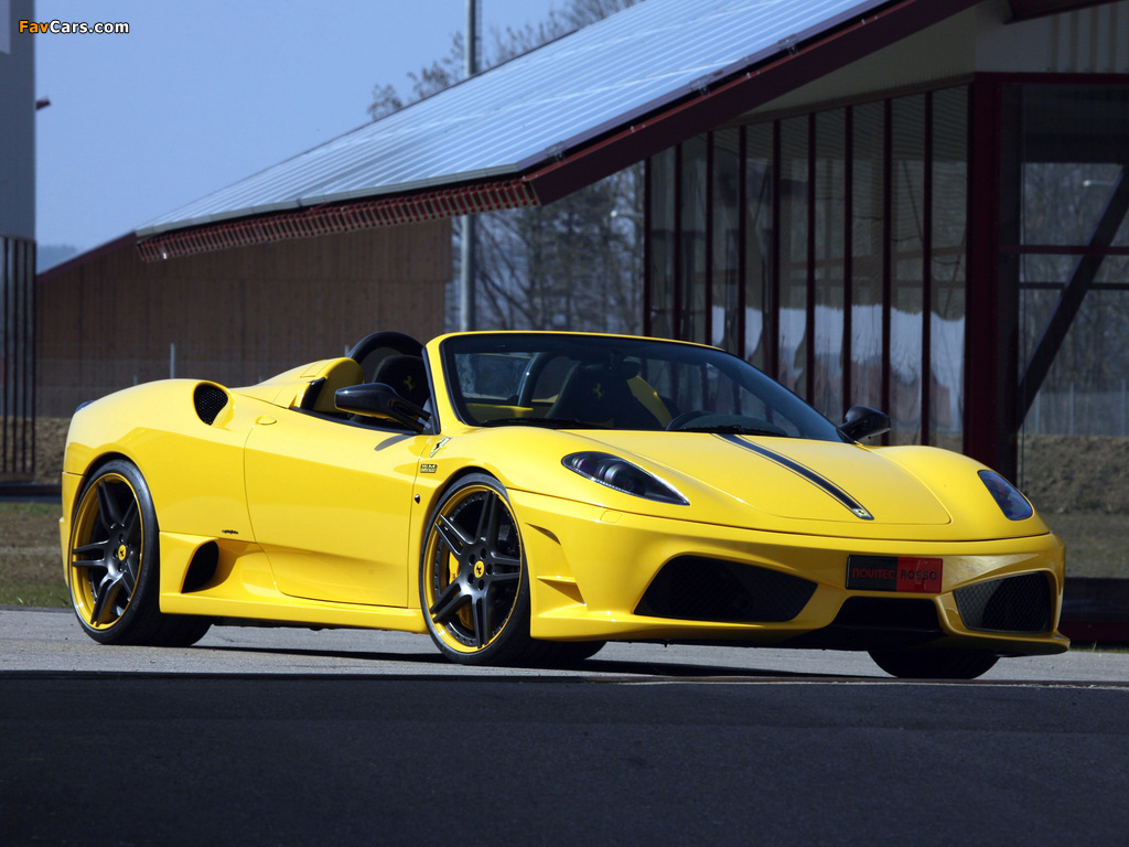 Novitec Rosso Ferrari Scuderia Spider 16M 2009 images (1024 x 768)