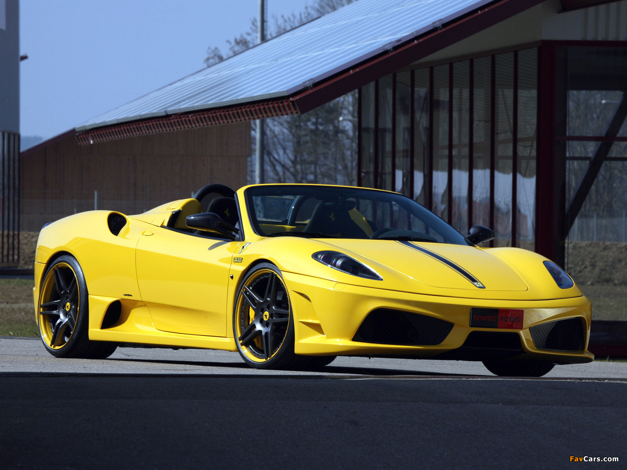 Novitec Rosso Ferrari Scuderia Spider 16M 2009 images (1280 x 960)