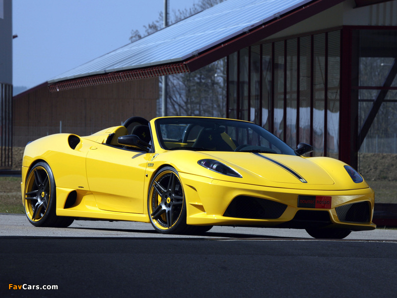 Novitec Rosso Ferrari Scuderia Spider 16M 2009 images (800 x 600)