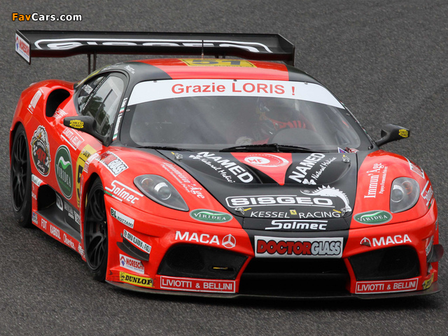 Ferrari F430 Scuderia GT3 2009 images (640 x 480)