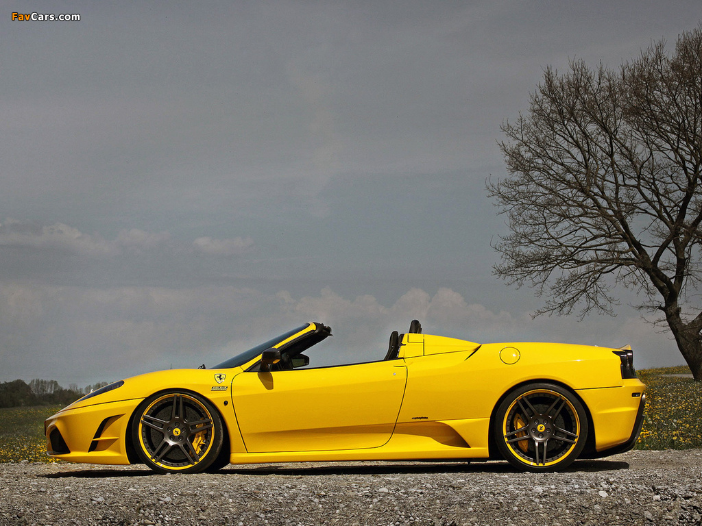 Novitec Rosso Ferrari Scuderia Spider 16M 2009 wallpapers (1024 x 768)