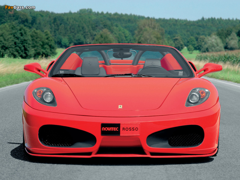 Novitec Rosso Ferrari F430 Spider images (800 x 600)