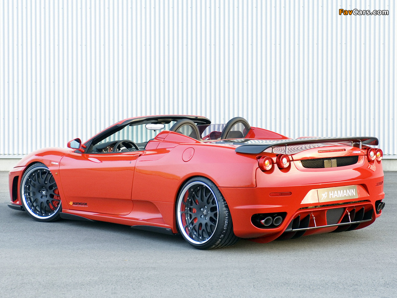 Hamann Ferrari F430 Spider wallpapers (800 x 600)