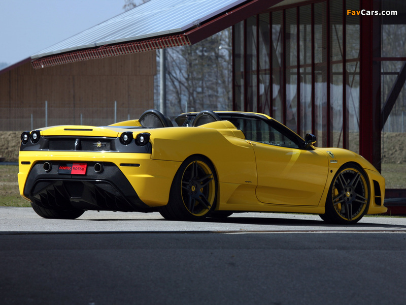 Images of Novitec Rosso Ferrari Scuderia Spider 16M 2009 (800 x 600)