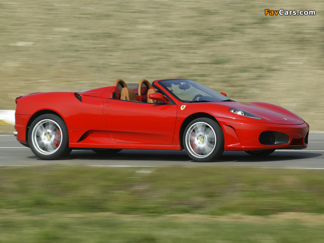 Photos of Ferrari F430 Spider 2005–09 (640 x 480)