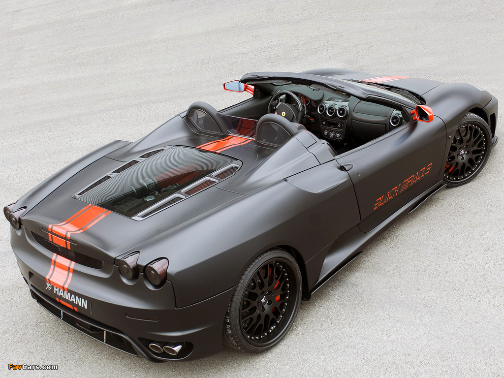 Photos of Hamann Ferrari F430 Black Miracle Spider 2008 (1024 x 768)