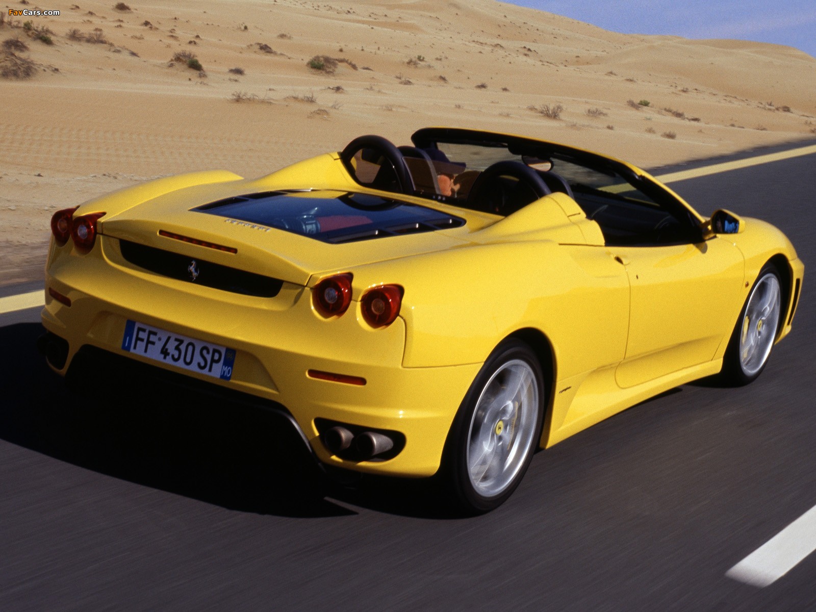 Ferrari F430 Spider 2005–09 wallpapers (1600 x 1200)