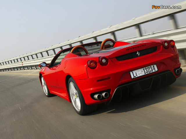 Ferrari F430 Spider 2005–09 wallpapers (640 x 480)