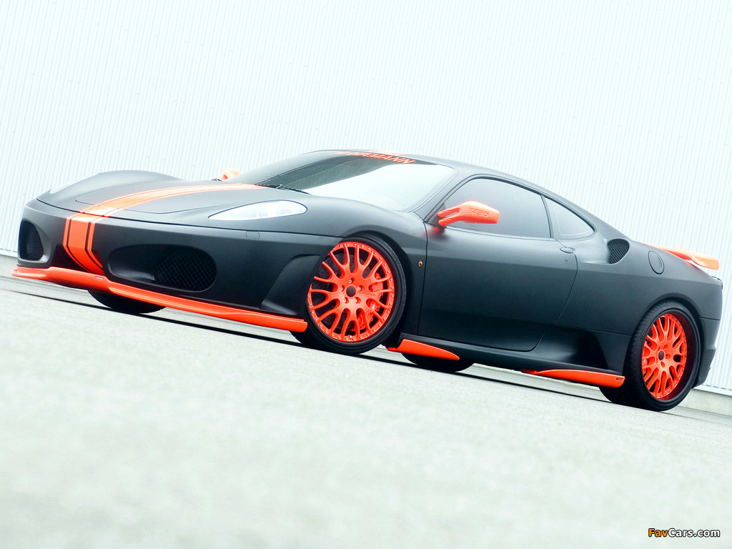 Hamann Ferrari F430 Black Miracle 2007 wallpapers (1024 x 768)