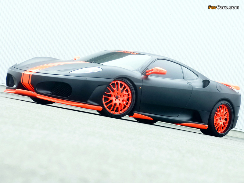 Hamann Ferrari F430 Black Miracle 2007 wallpapers (800 x 600)