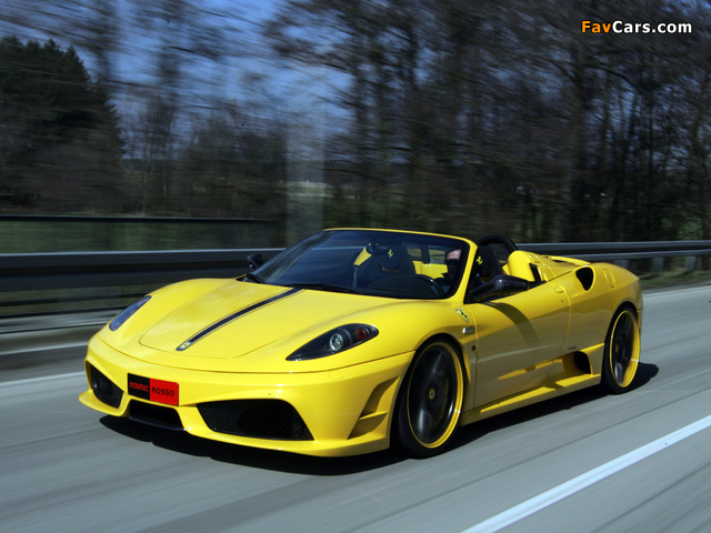 Novitec Rosso Ferrari Scuderia Spider 16M 2009 wallpapers (640 x 480)