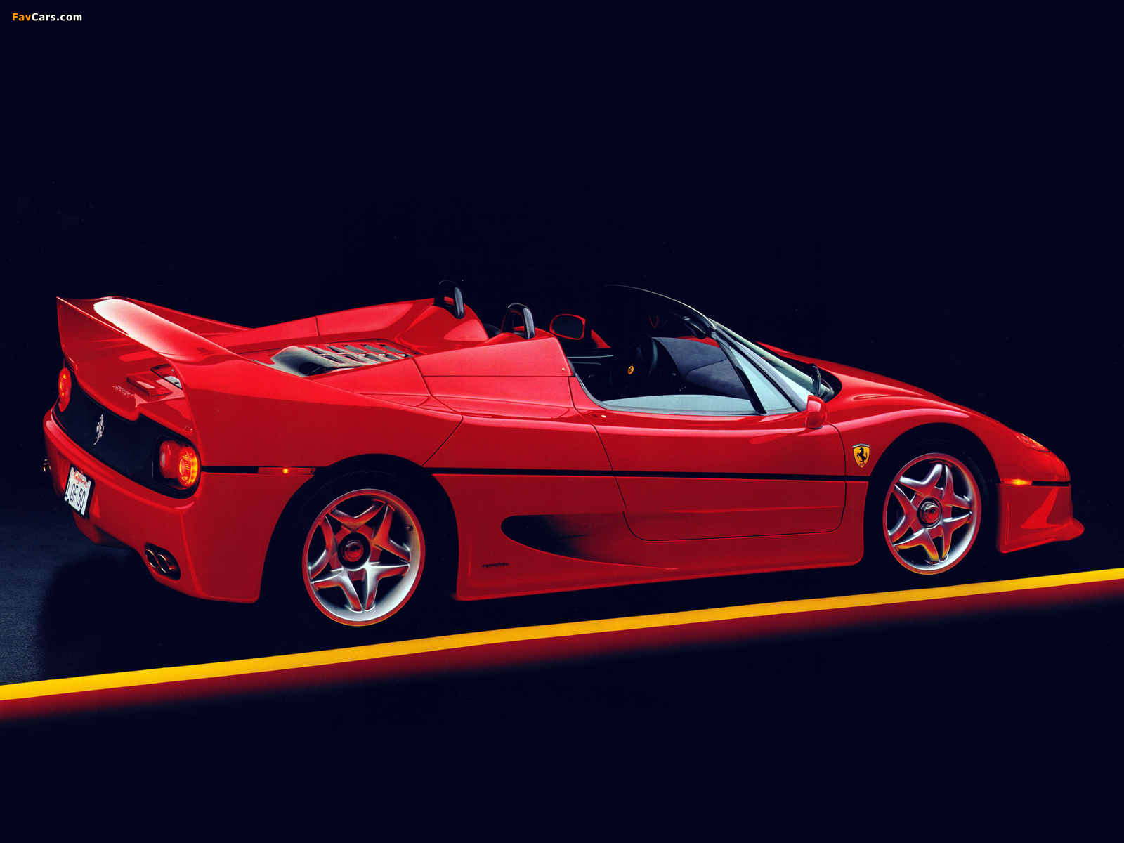 Ferrari F50 US-spec 1995 images (1600 x 1200)