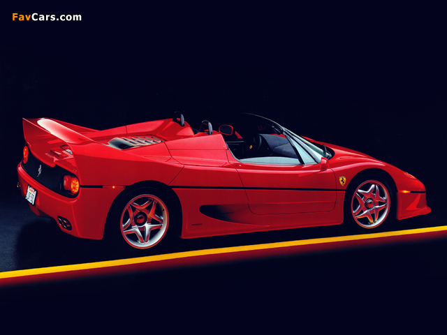 Ferrari F50 US-spec 1995 images (640 x 480)