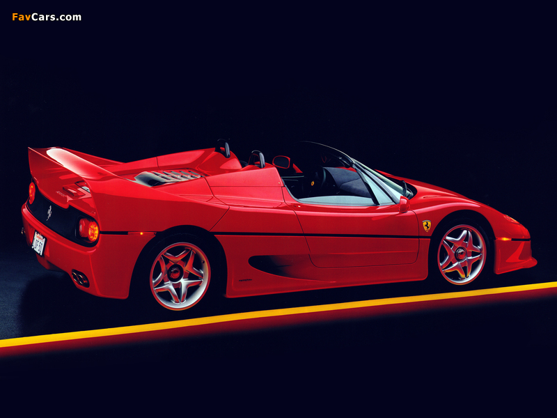 Ferrari F50 US-spec 1995 images (800 x 600)