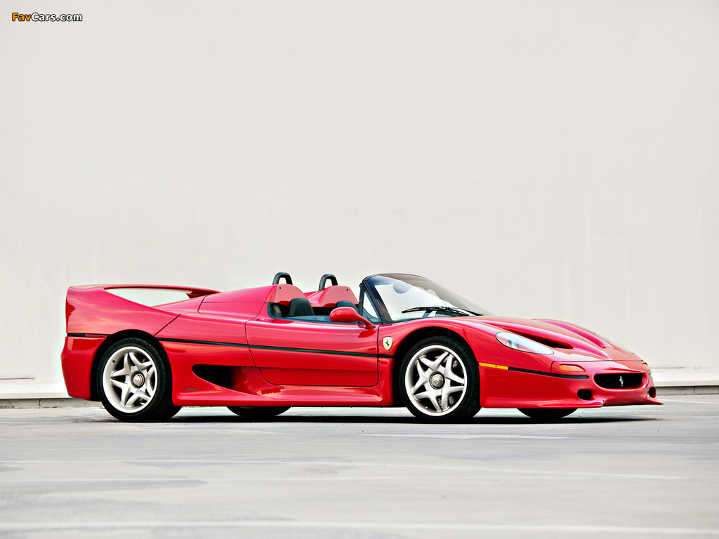 Images of Ferrari F50 US-spec 1995 (1024 x 768)