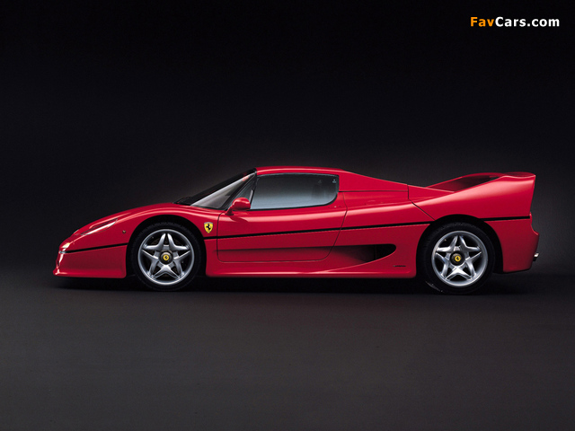 Pictures of Ferrari F50 1995–97 (640 x 480)