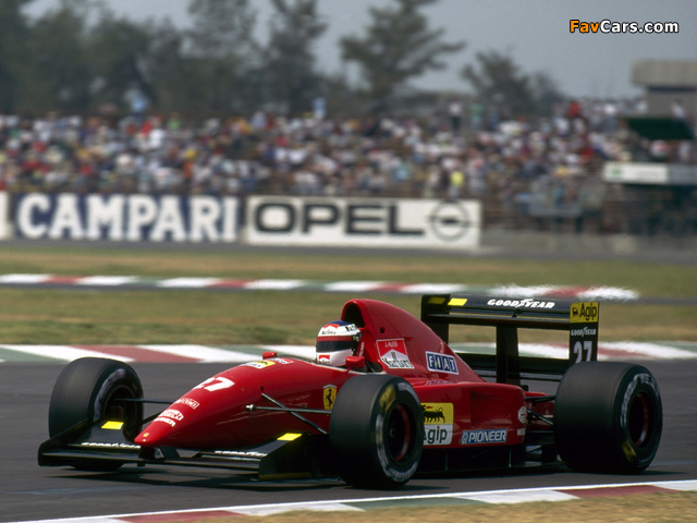 Ferrari F92A 1992 wallpapers (640 x 480)