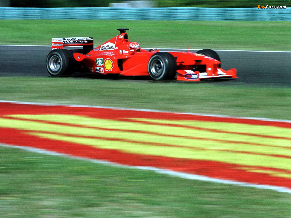 Ferrari F1-2000 2000 wallpapers (1024 x 768)