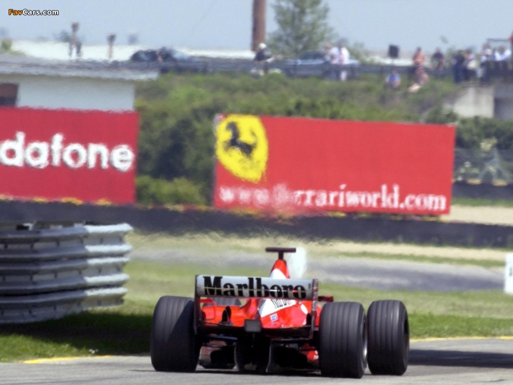Ferrari F2002 2002 wallpapers (1024 x 768)