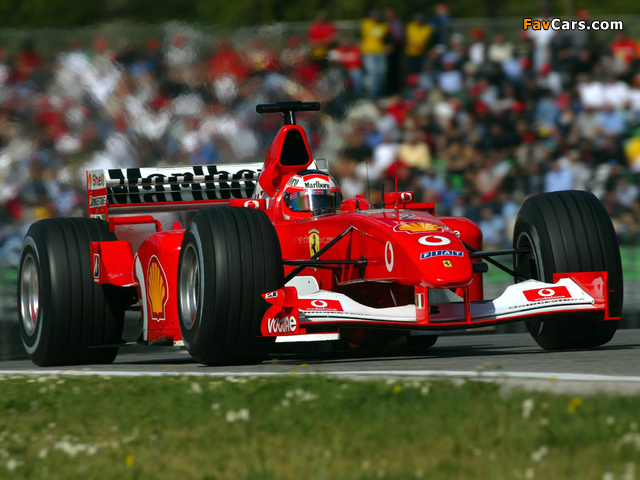 Ferrari F2002 2002 wallpapers (640 x 480)