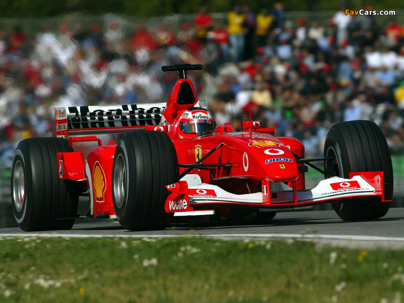 Ferrari F2002 2002 wallpapers (800 x 600)