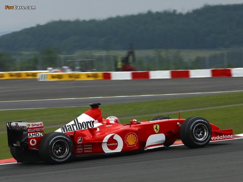 Ferrari F2002 2002 wallpapers (800 x 600)