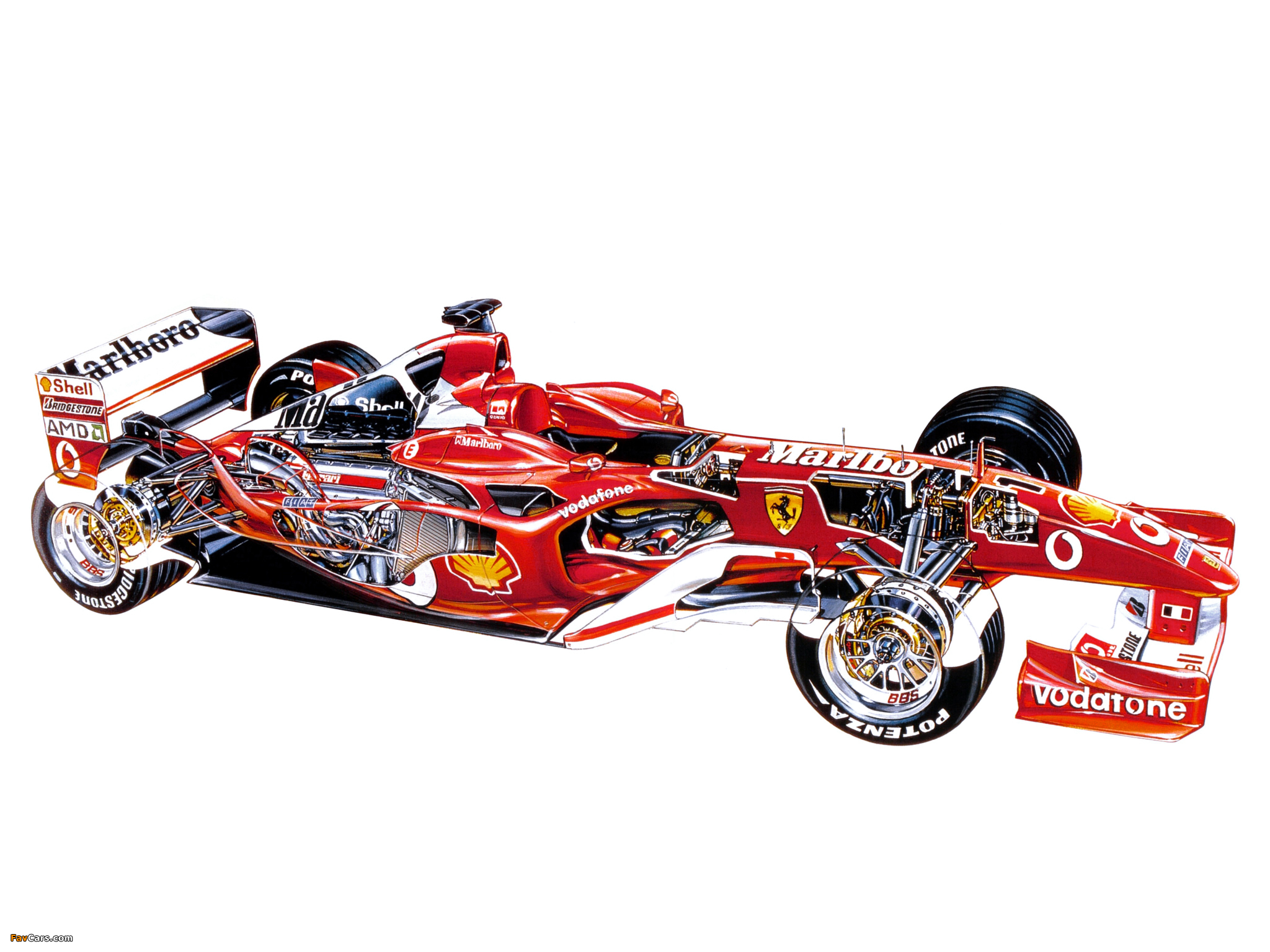 Ferrari F2003-GA 2003 pictures (2048 x 1536)