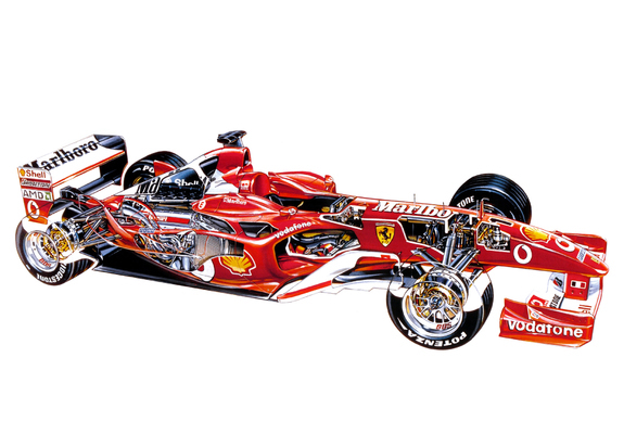 F2003 Rear Ferrari F2003-GA 2003 pictures