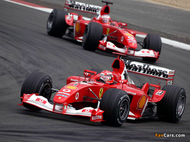 Ferrari F2003-GA 2003 wallpapers (640 x 480)