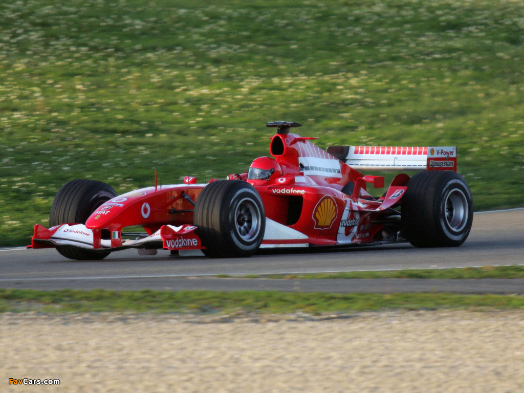 Ferrari F2005 2005 wallpapers (1024 x 768)
