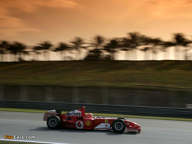 Ferrari F2005 2005 wallpapers (640 x 480)