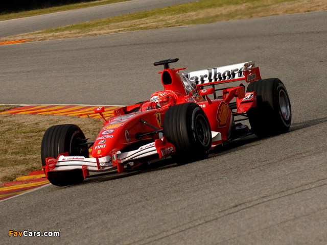 Ferrari 248 F1 2006 wallpapers (640 x 480)