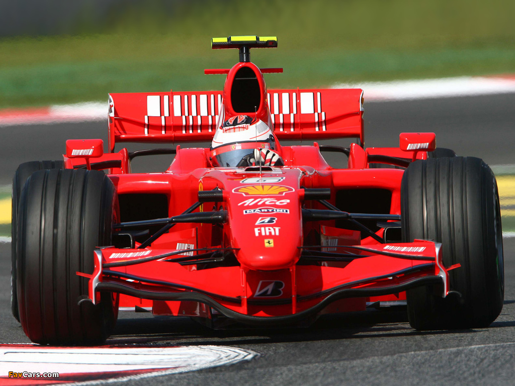 Ferrari F2007 2007 wallpapers (1024 x 768)
