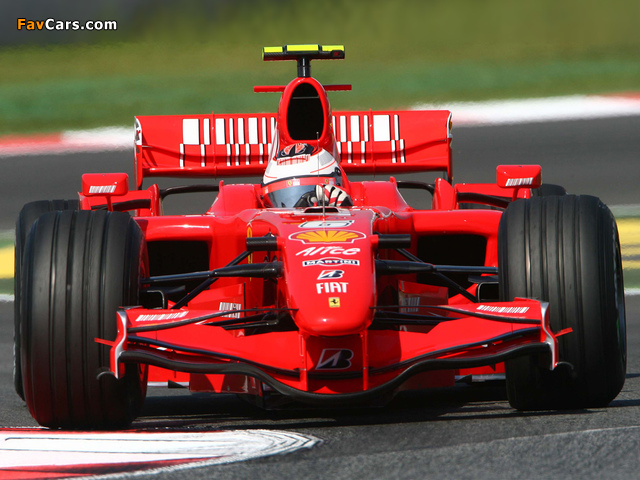Ferrari F2007 2007 wallpapers (640 x 480)