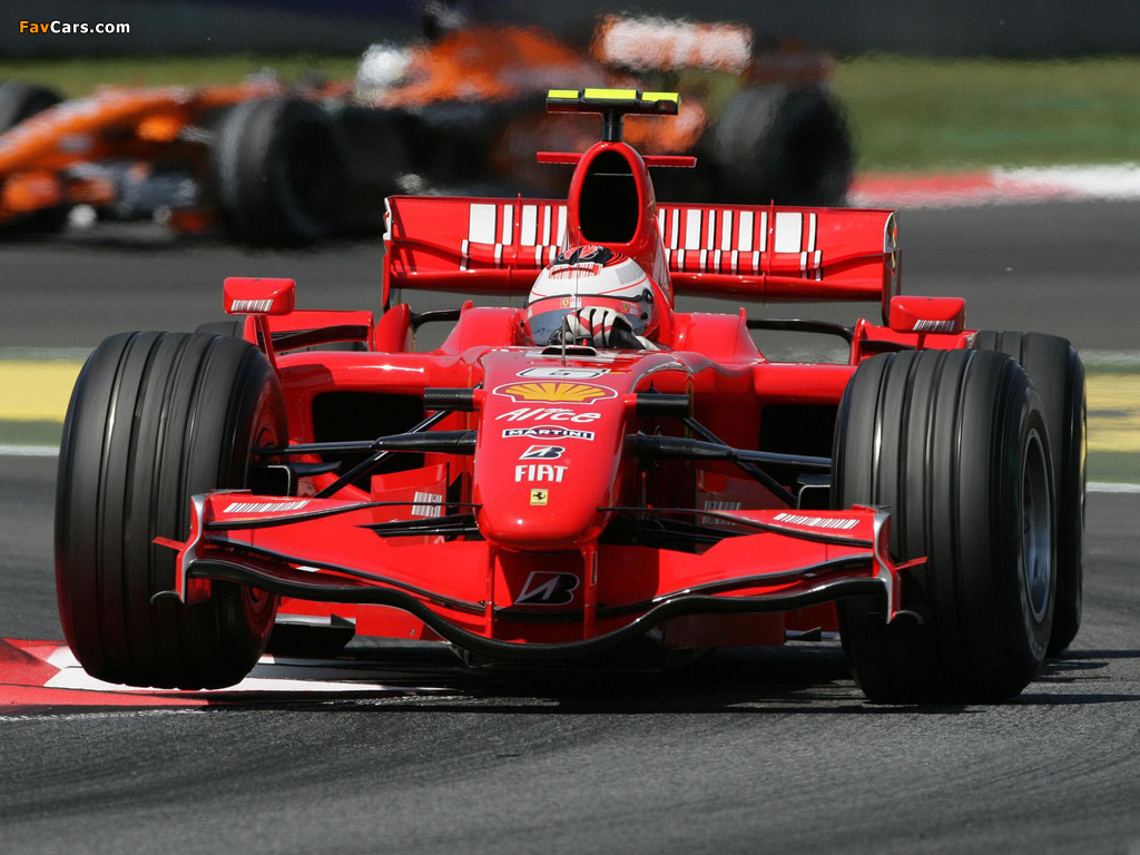 Ferrari F2007 2007 wallpapers (1024 x 768)