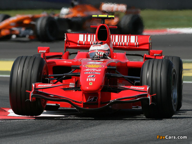 Ferrari F2007 2007 wallpapers (640 x 480)