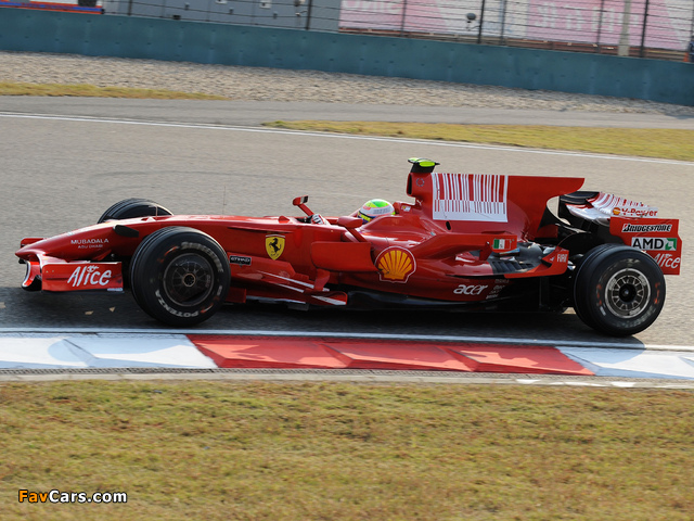 Ferrari F2008 2008 wallpapers (640 x 480)