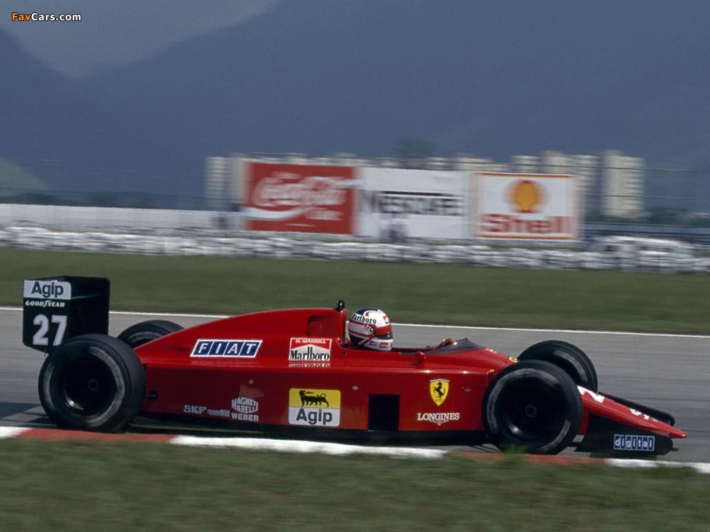 Images of Ferrari 640 1989 (1024 x 768)