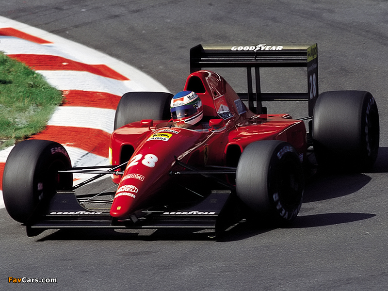 Images of Ferrari F92A 1992 (800 x 600)
