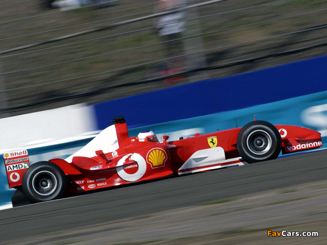 Images of Ferrari F2003-GA 2003 (640 x 480)