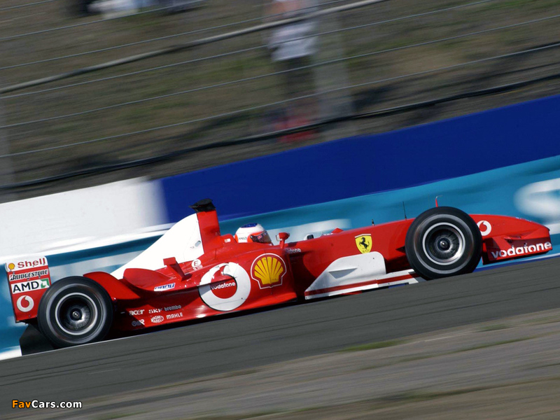 Images of Ferrari F2003-GA 2003 (800 x 600)