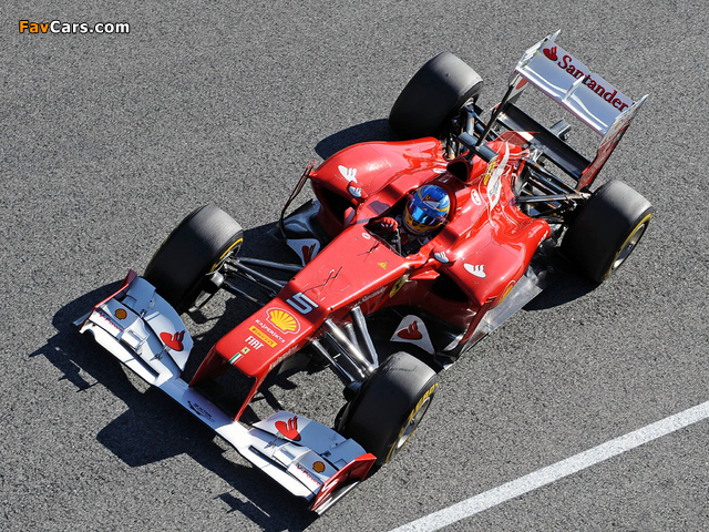 Images of Ferrari F2012 2012 (640 x 480)