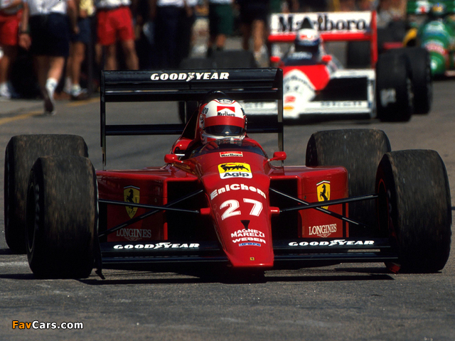 Photos of Ferrari 640 1989 (640 x 480)